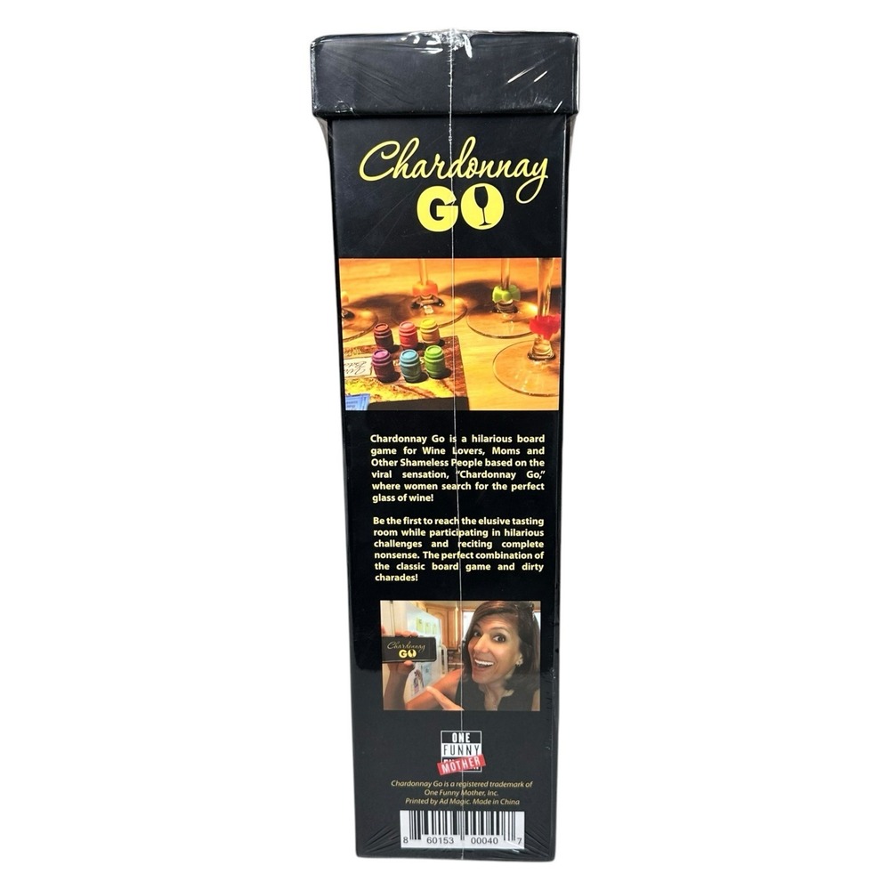 Chardonnay GO Board Game Wine Lovers By One Funny Mother Adult NEW Sealed Box